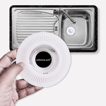 3 Pieces Plastic  Sink Strainer for Kitchen Sink Drain Basin Basket Filter Stopper Drainer/Jali