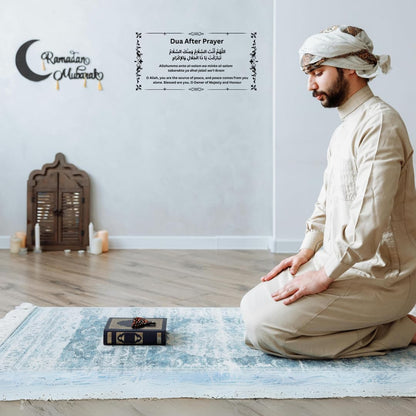 Transparent Islamic Dua Stickers Set of 14