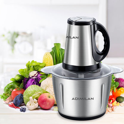 2L Electric vegetable Chopper & Meat Grinder 300 Watt